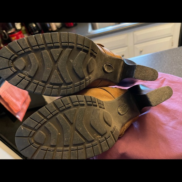 Boc Born Concept Joy Mules Brown Leather Buckle - Picture 9 of 13